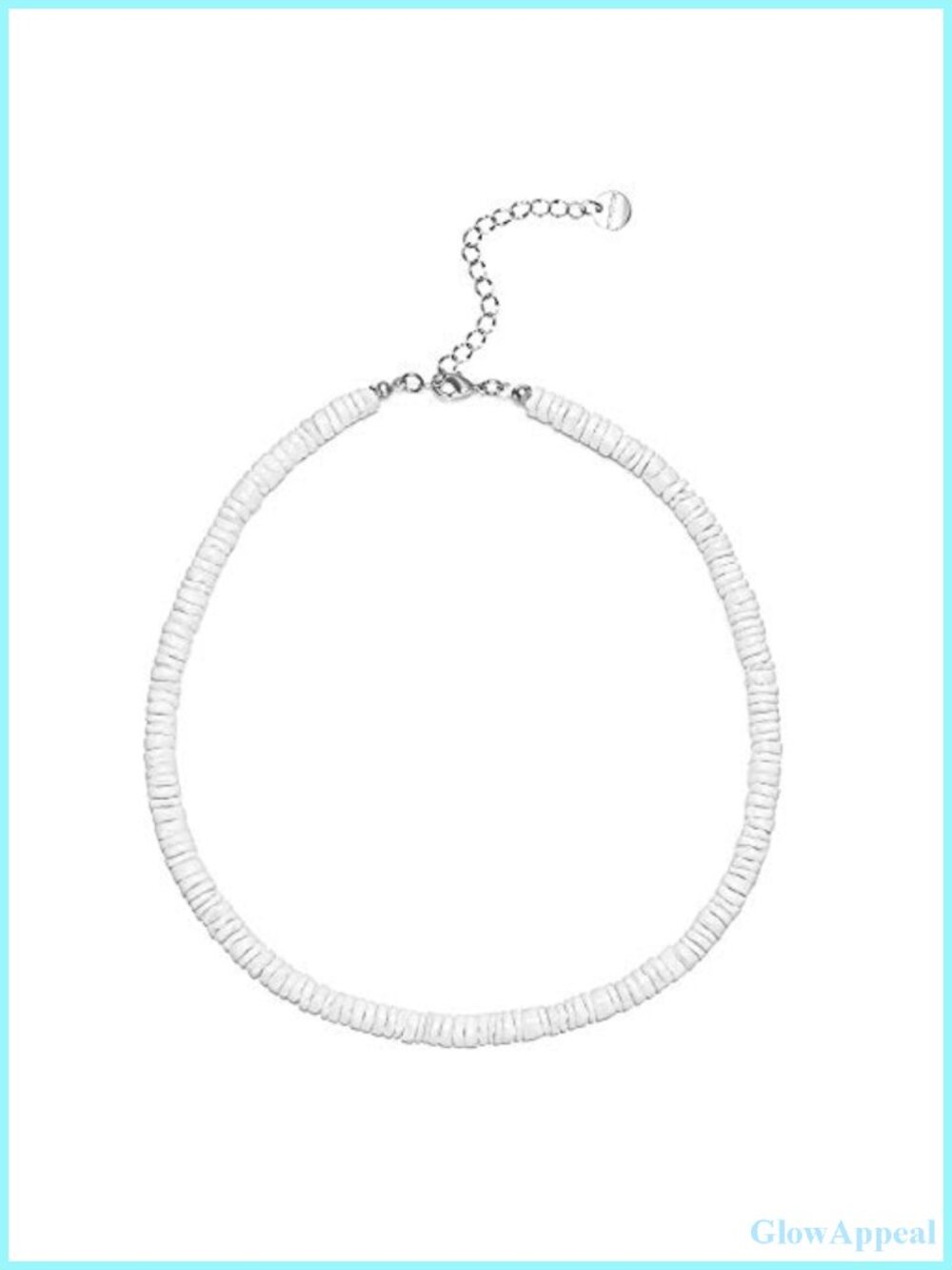 Natural Puka Shell Choker Necklace Beach Summer Surfer Jewelry